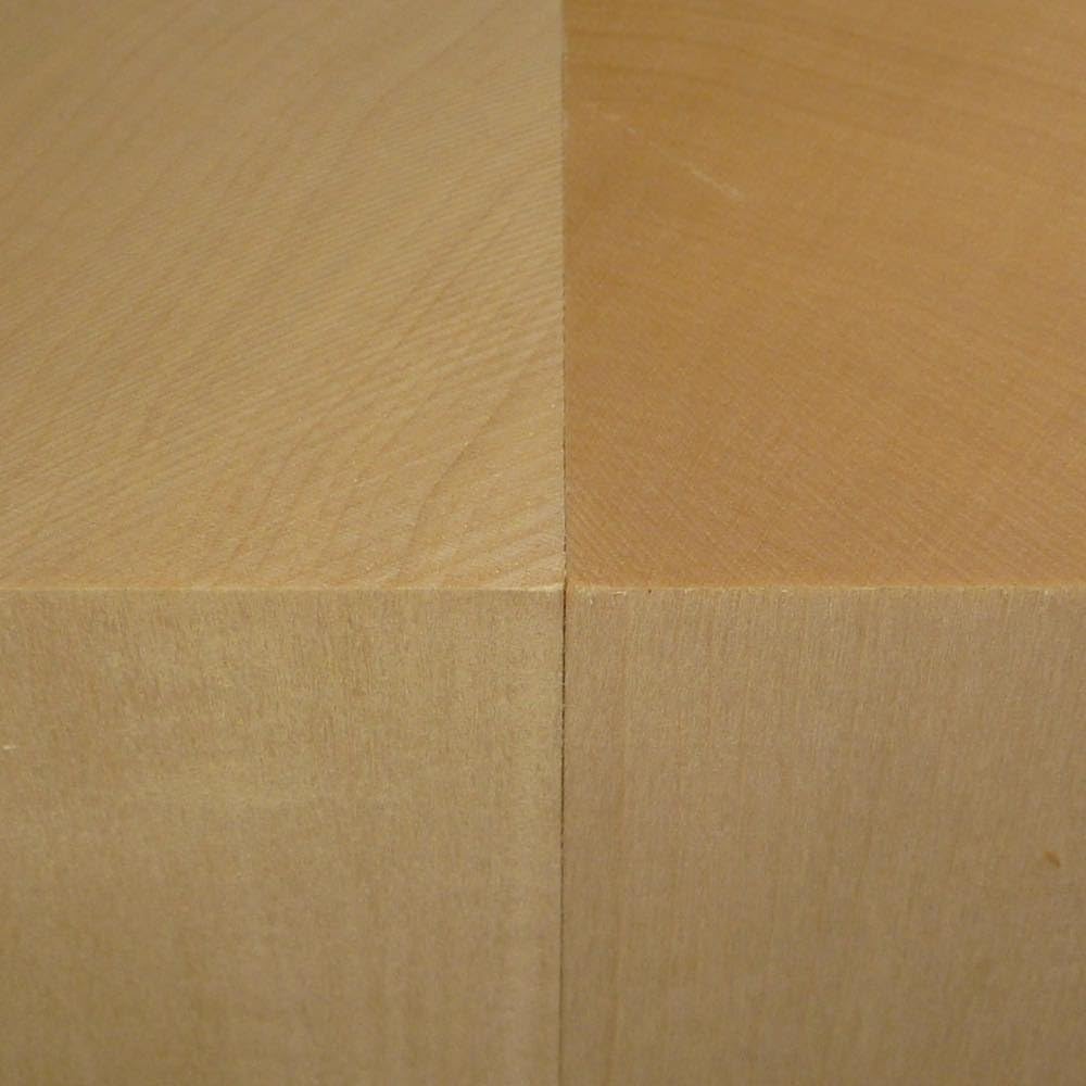 SOZO Block Japanese Lime Wood 70mm Square Lumber Set of 3