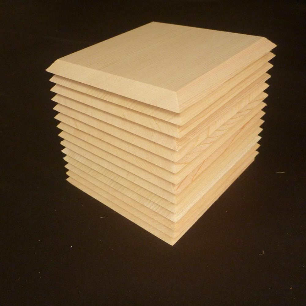 DIY wooden stand set chamfered Kiso Hinoki