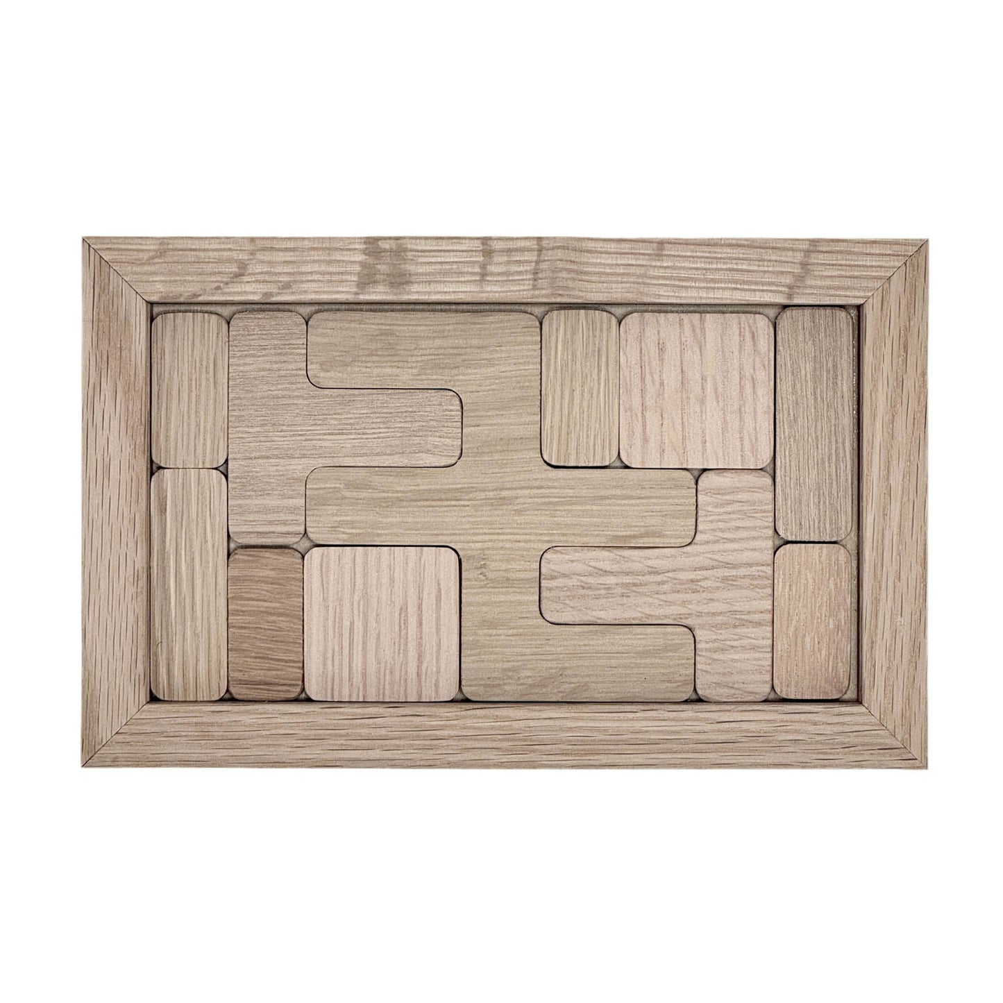 Peace Puzzle Mini Oak Assembly DIY Kit