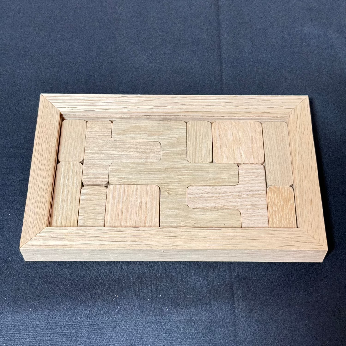 Peace Puzzle Mini Oak Assembly DIY Kit