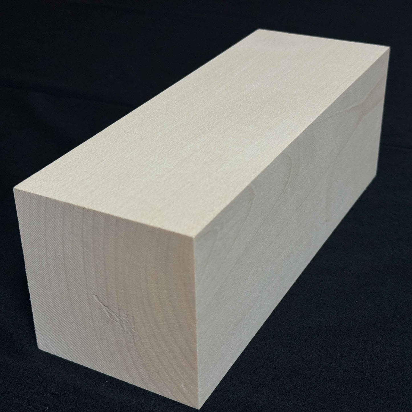 SOZO block Japanese Lime Wood 90mm Square Lumber