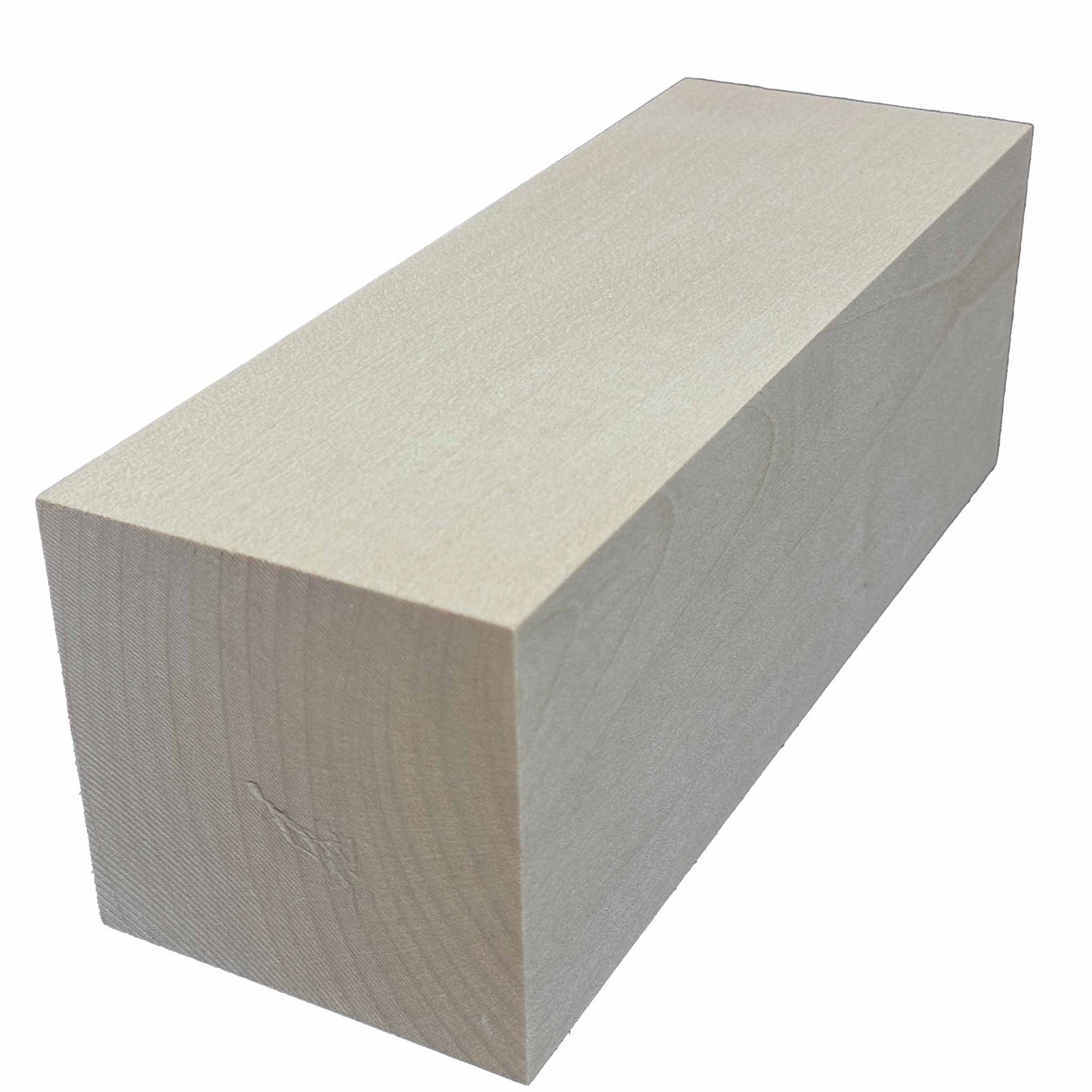 SOZO block Japanese Lime Wood 90mm Square Lumber