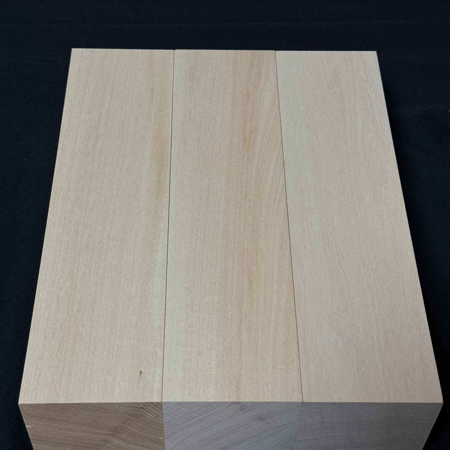 SOZO Block Japanese Lime Wood 65mm Square Lumber Set of 3