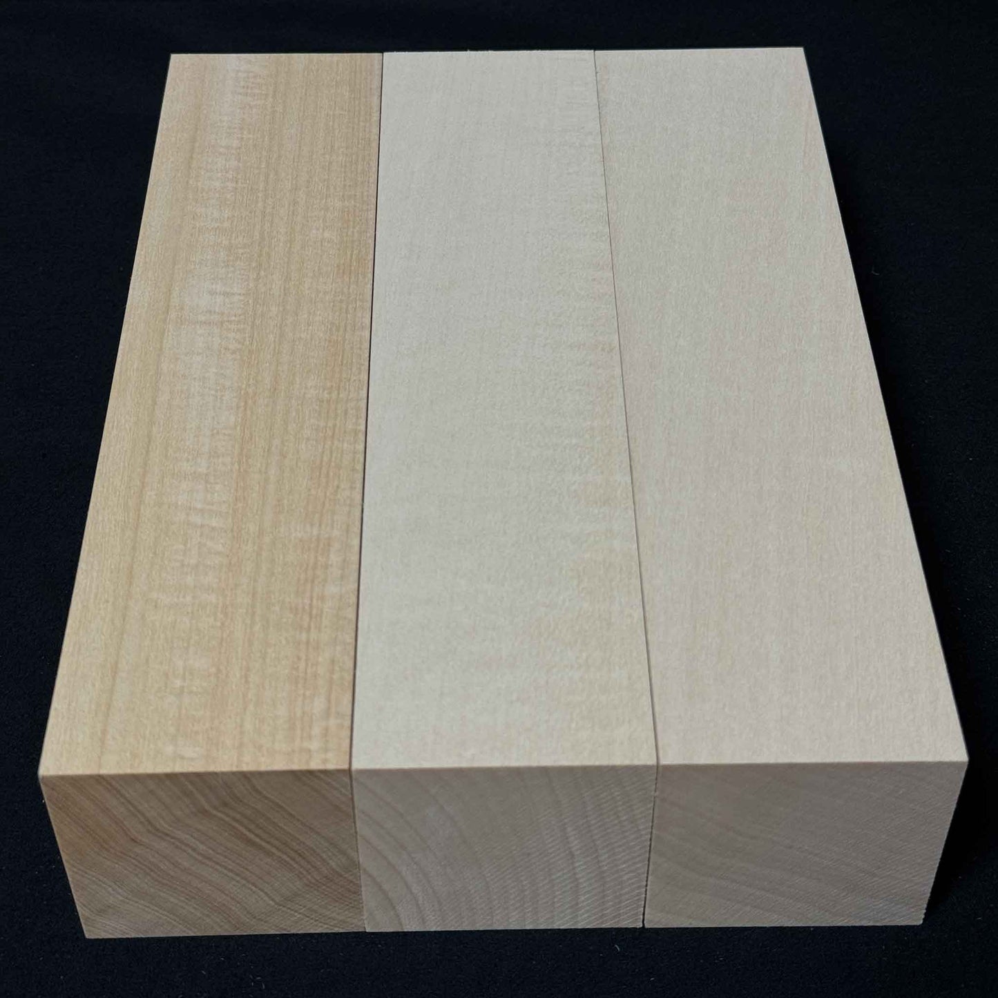 SOZO Block Japanese Lime Wood 60mm Square Lumber Set of 2