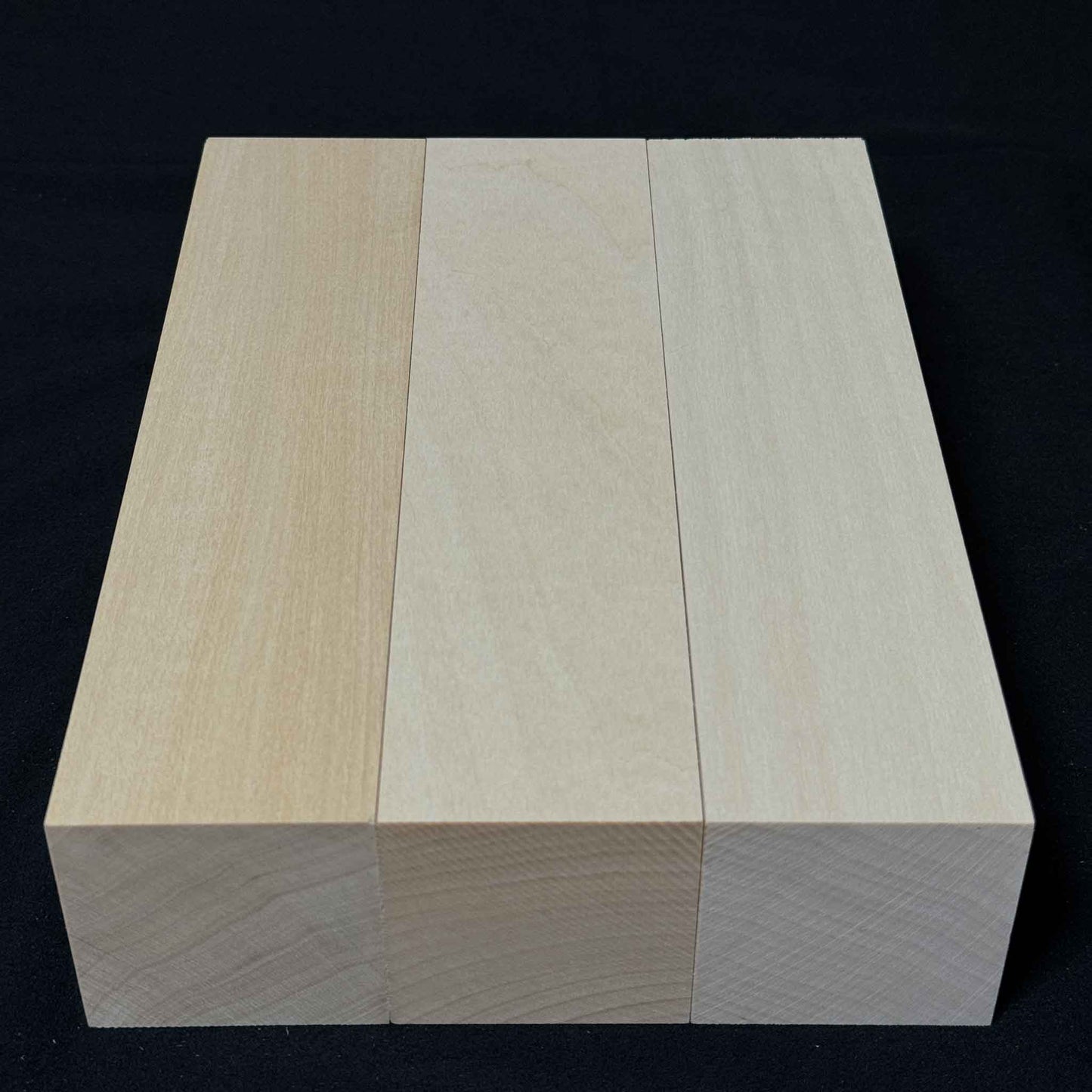 SOZO Block Japanese Lime Wood 60mm Square Lumber Set of 2