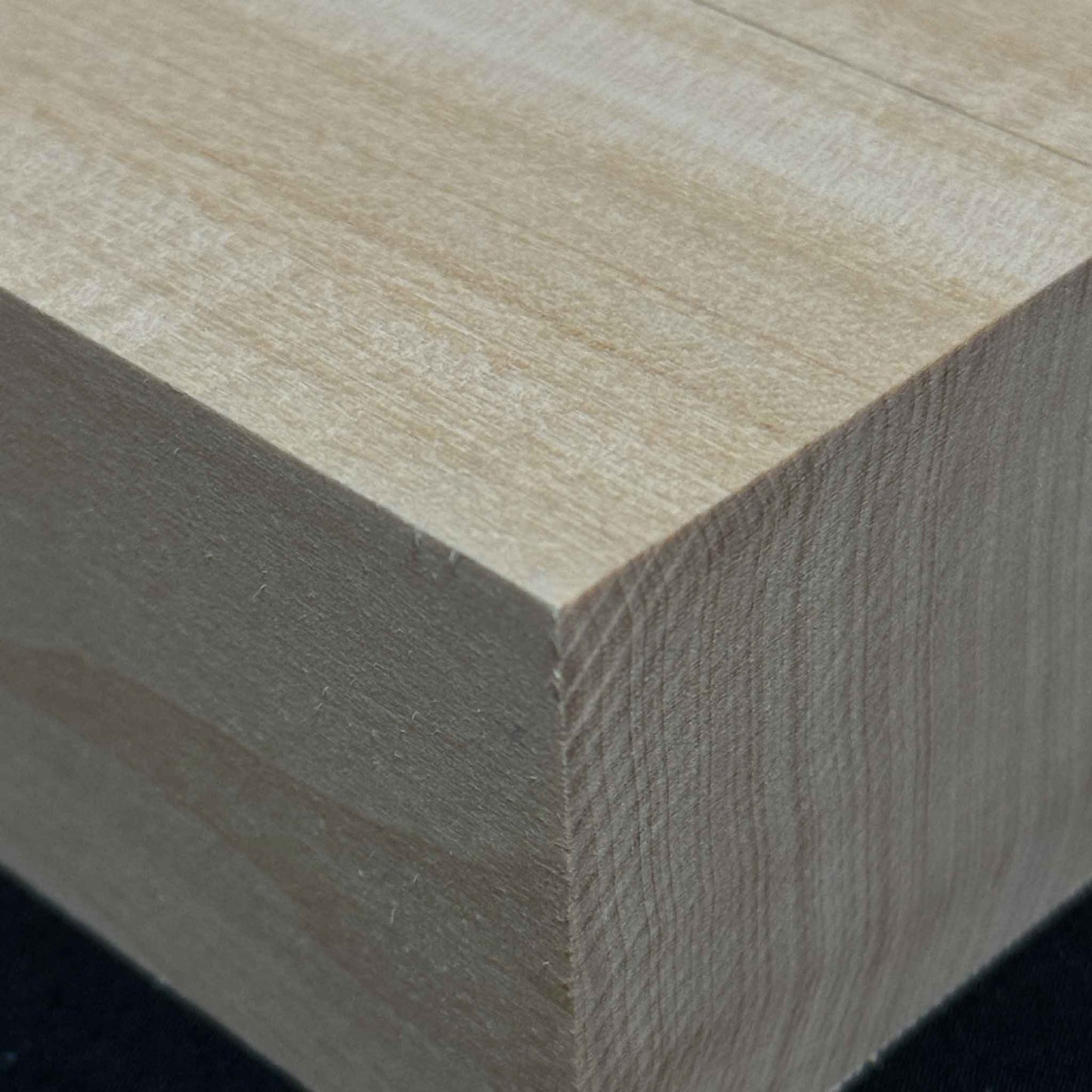 SOZO Block Japanese Lime Wood 50mm Square Lumber Set of 3