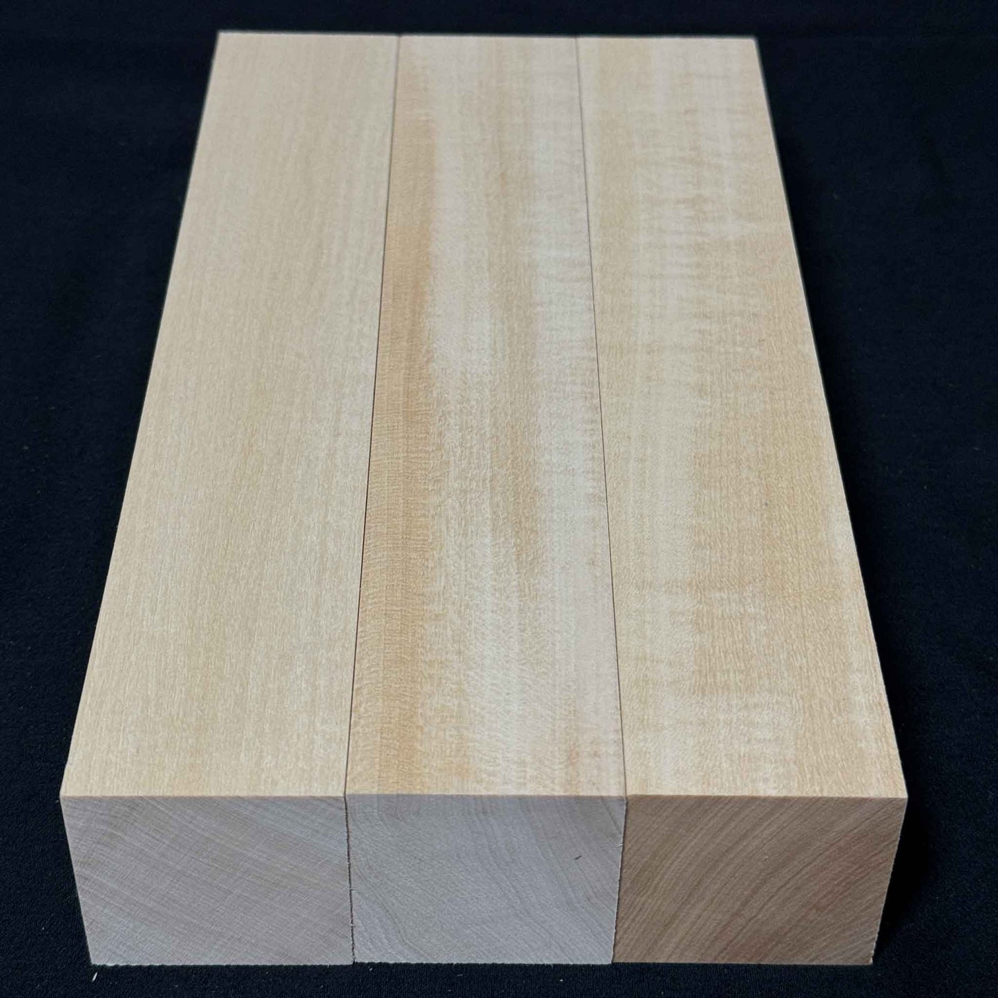 SOZO Block Japanese Lime Wood 45mm Square Lumber Set of 3