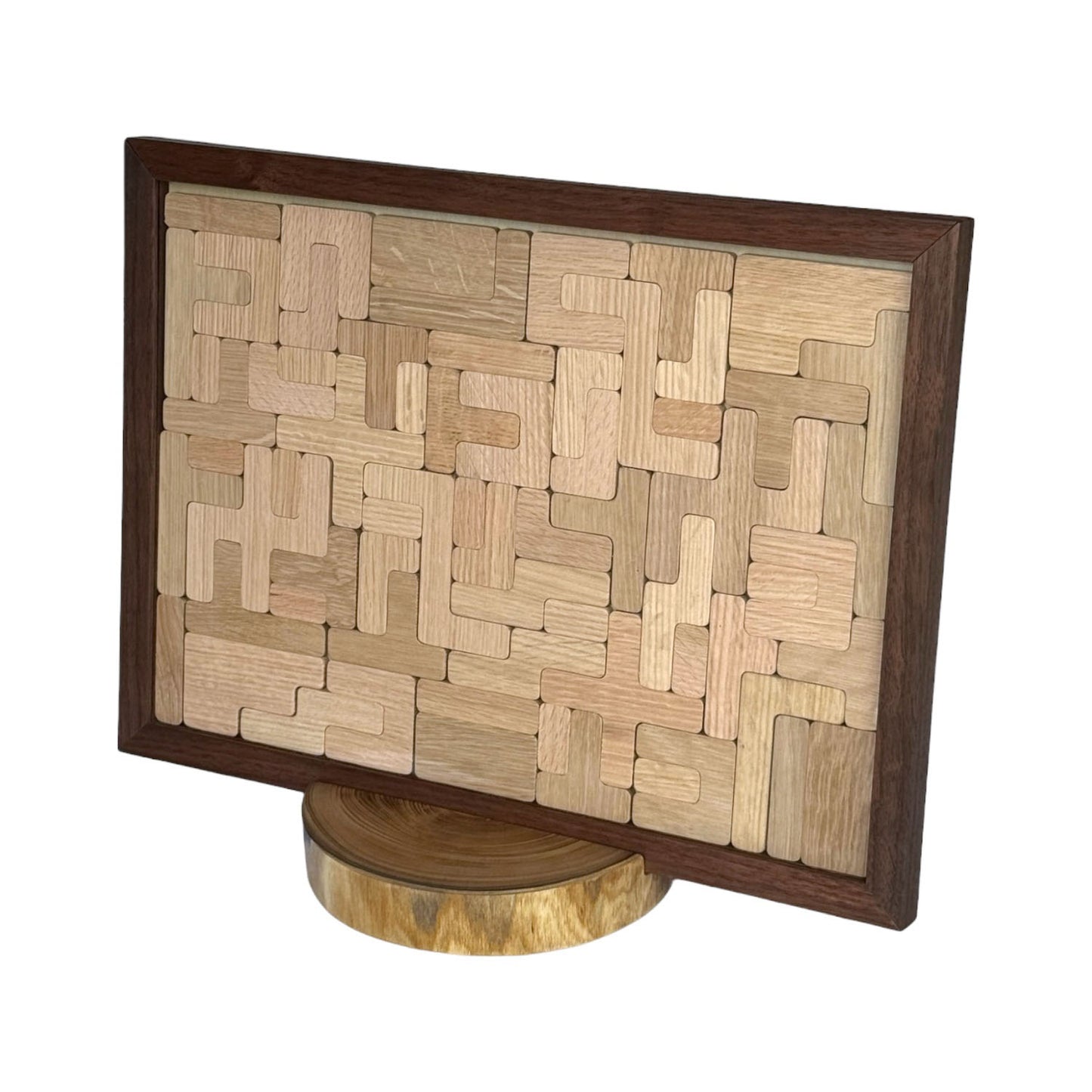 Woodworking Puzzle Toy: Peace Puzzle A3 Size. Let's Enjoy Crafting and Woodworking Toys. Create puzzle pieces from wooden boards. SOZOZAKKA. そうぞうざっか.